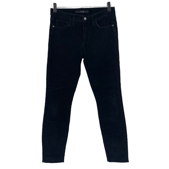 2/$30 JOES JEANS Size 27 Skinny Visionaire Black Velvet Jean Denim Soft - Picture 5 of 9